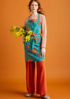 Esiliina ”Sunflower” ekopuuvillaa/pellavaa