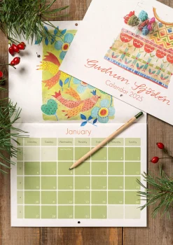 Gudrun Sjödénin vuoden 2025 kalenteri