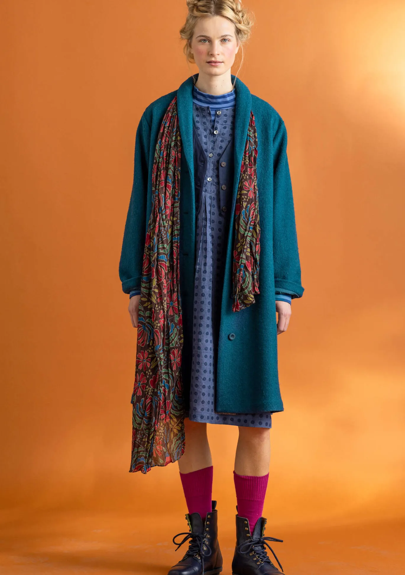 Huivi ”Hedda” ekopuuvillaa