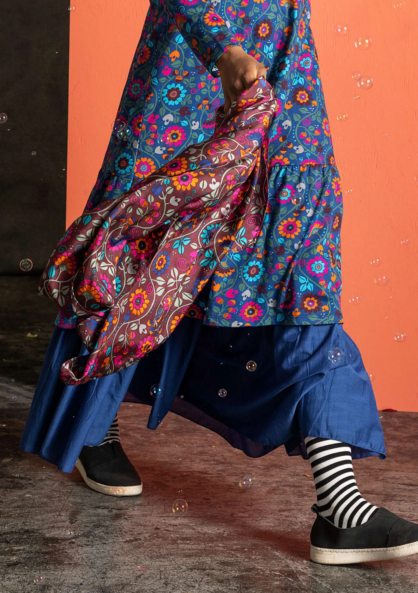 Huivi "Rupangi" silkkiä