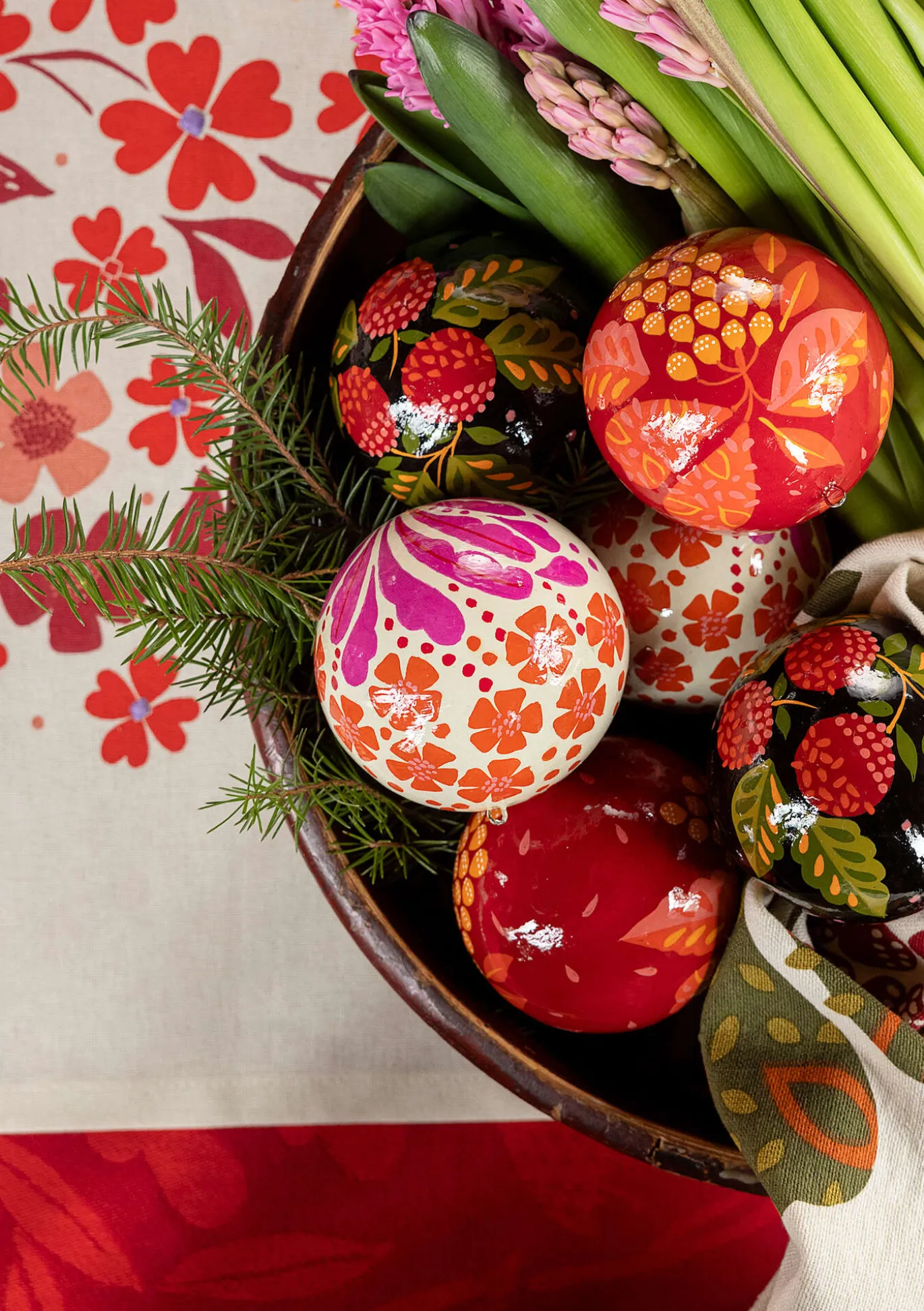 Joulupallo "Gnistra" paperimassaa