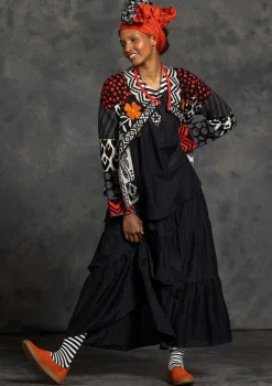 Kangashame puuvillaa ja silkkiä