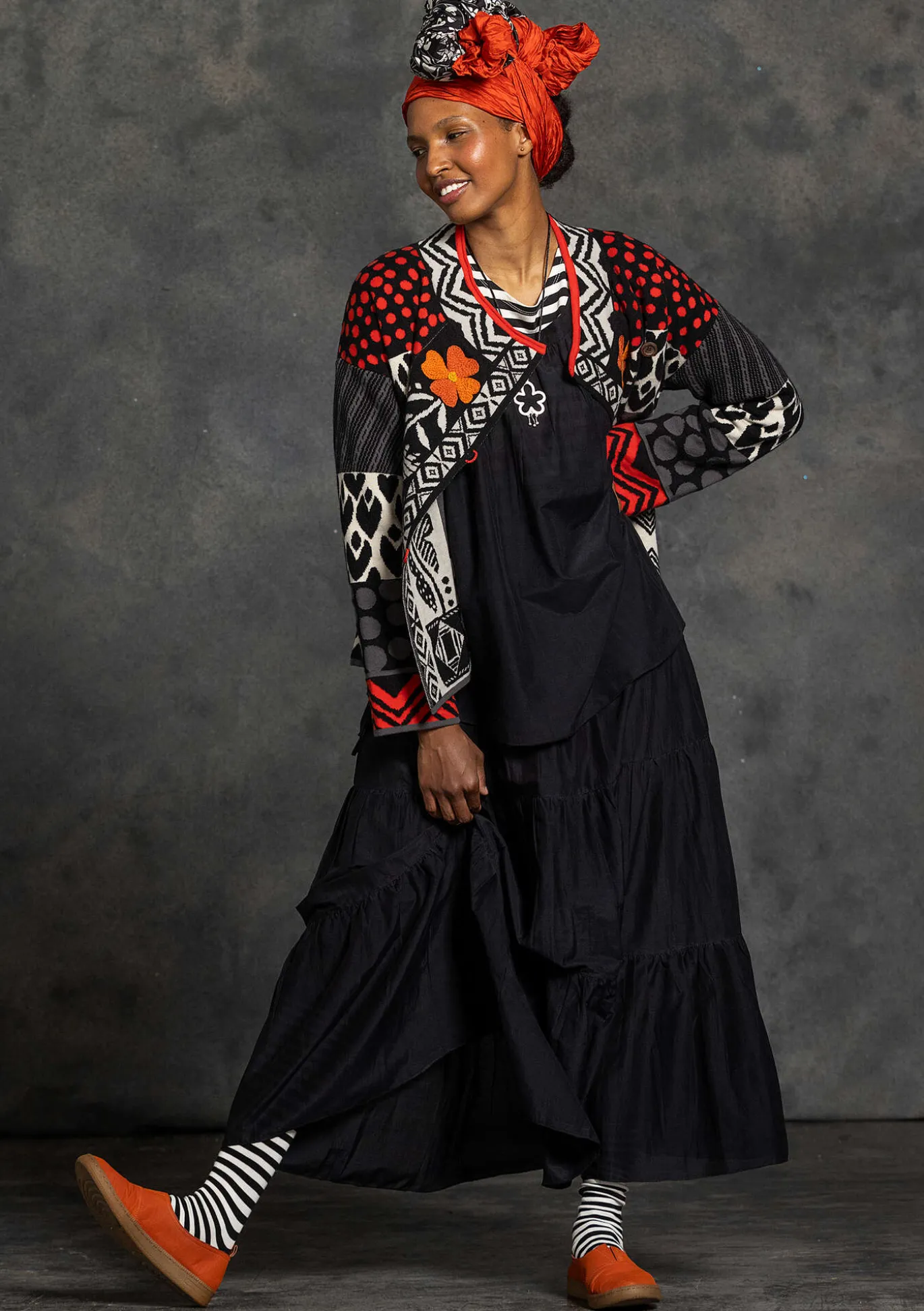 Kangashame puuvillaa ja silkkiä