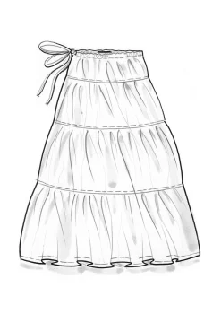 Kangashame puuvillaa ja silkkiä