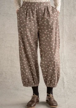 Kangashousut "Mud" ekopuuvillaa