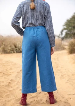 Kangashousut pellavaa/ekopuuvillaa