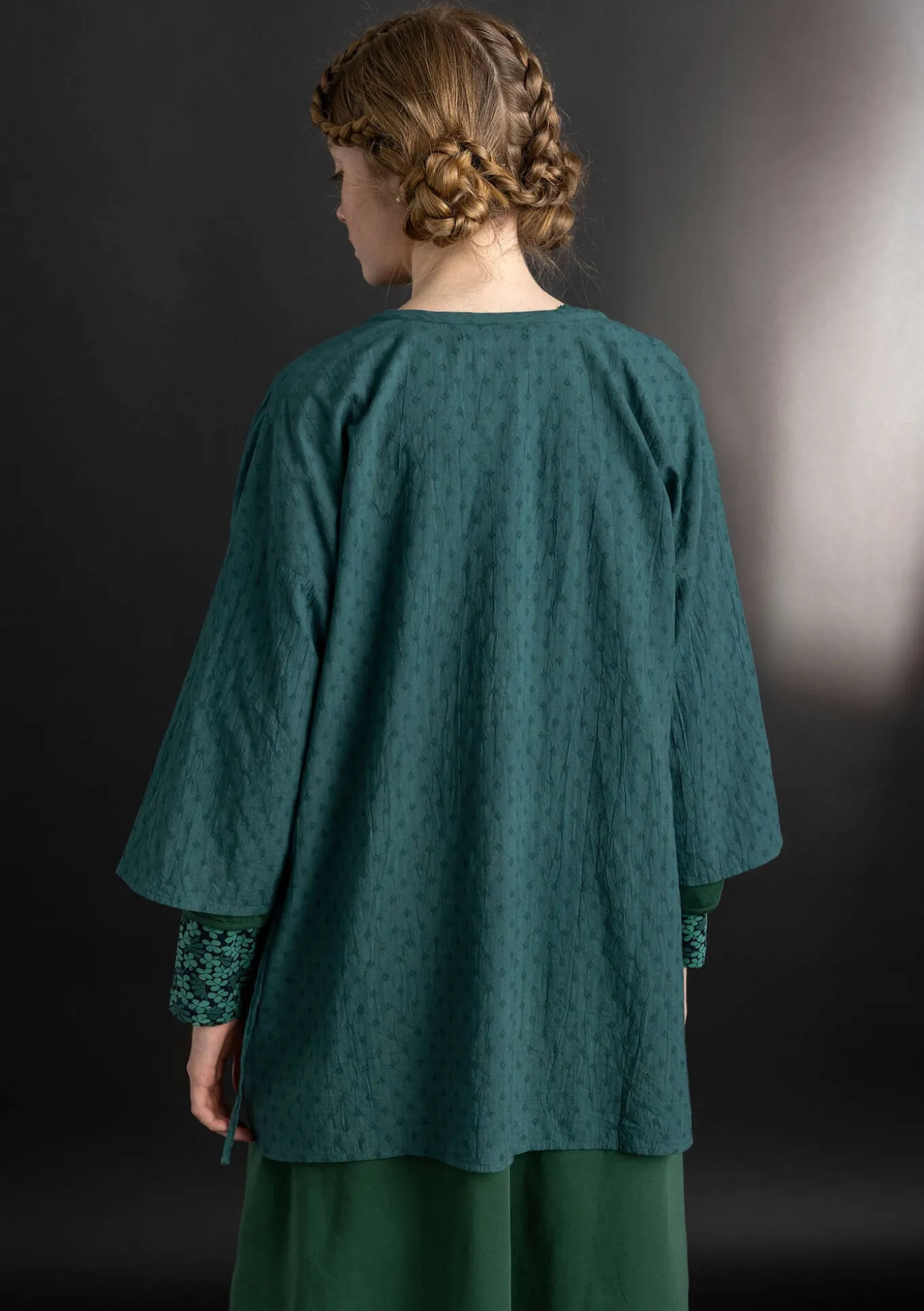 Kangaskimono ekopuuvillaista dobby-kudosta