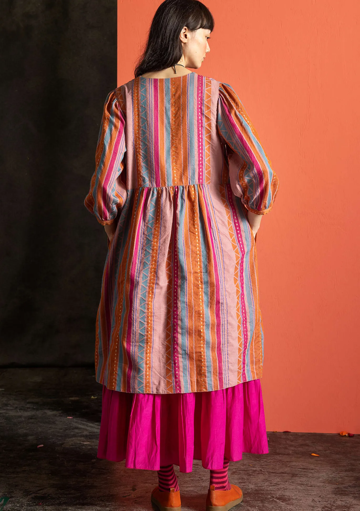 Kangasmekko "Jaipur" villaa ja puuvillaa