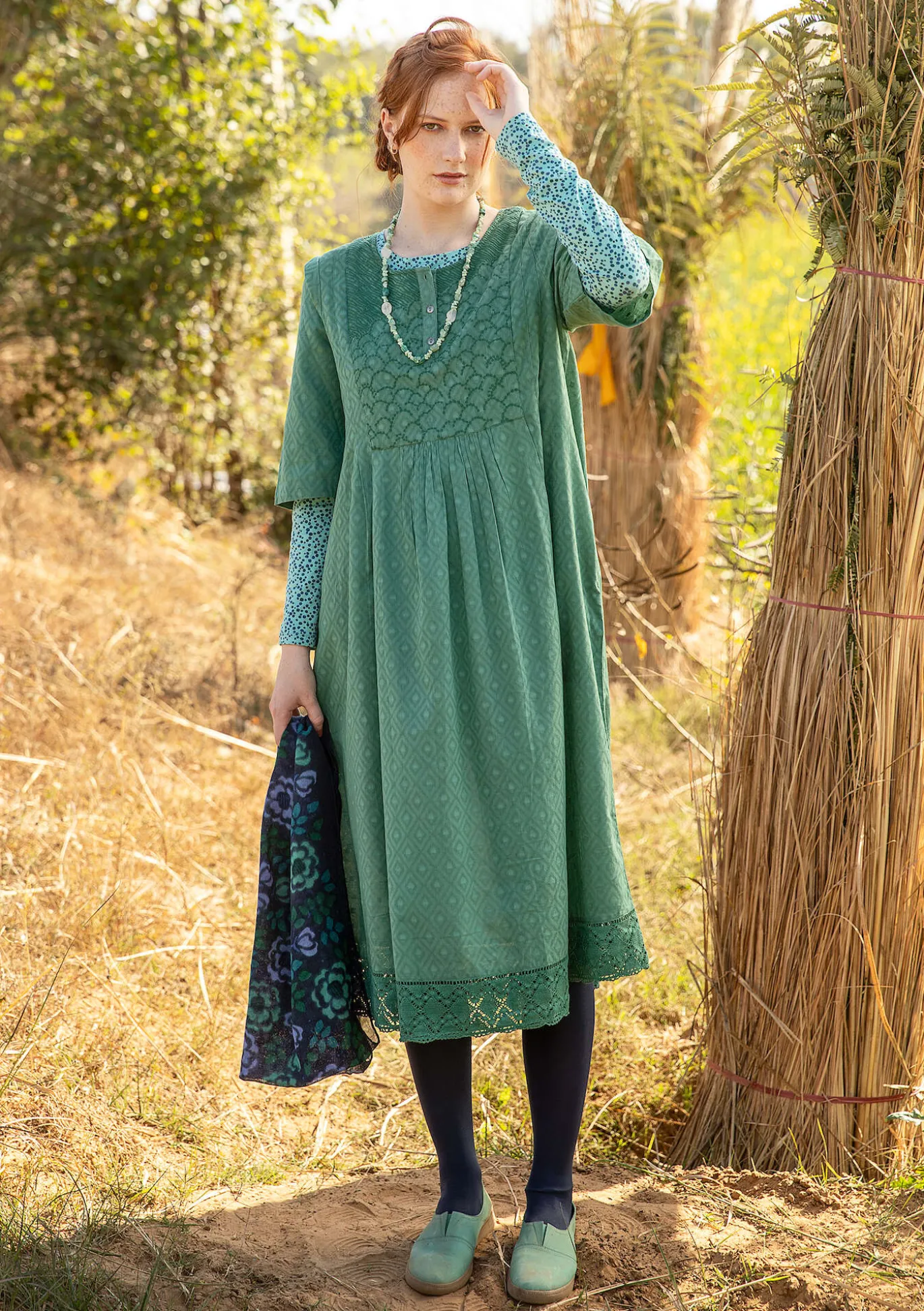 Kangasmekko ”Strandfynd” ekopuuvillaa