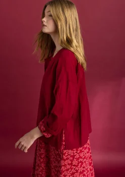 Kangaspusero ”Hedda” ekopuuvillaa