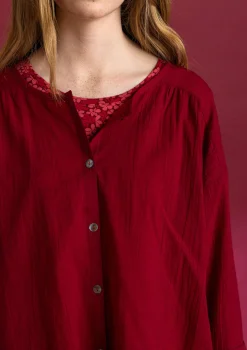 Kangaspusero ”Hedda” ekopuuvillaa