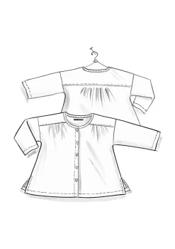 Kangaspusero ”Hedda” ekopuuvillaa