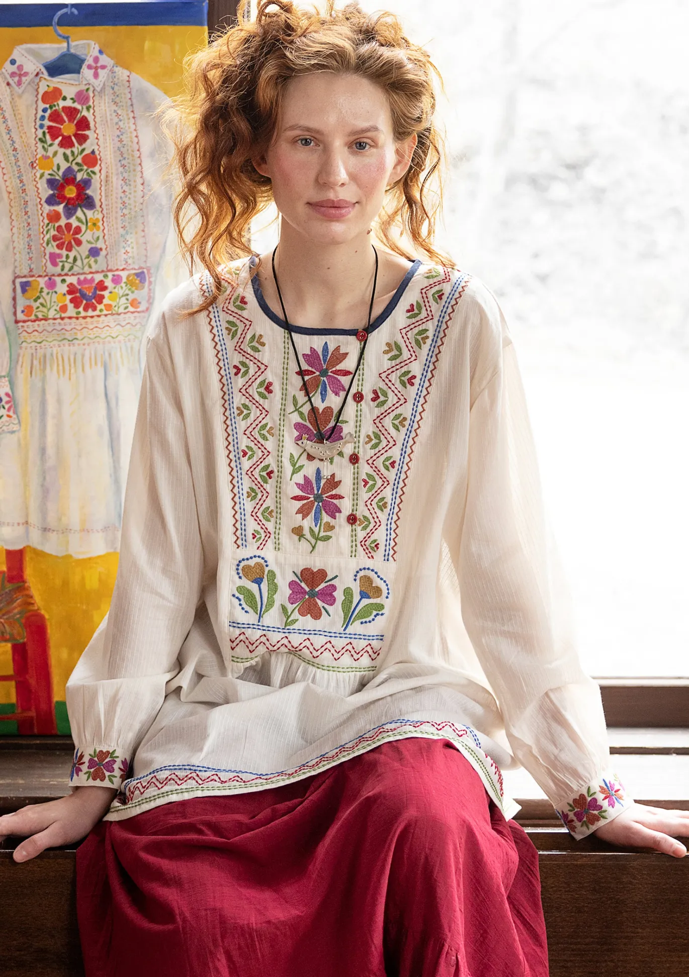 Kangastunika "Wanja" ekopuuvillaa