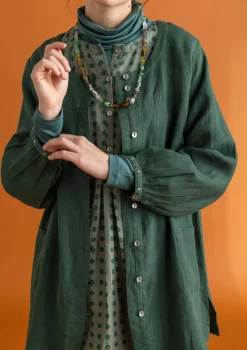 Kankainen taiteilijanpaita ”Asta” pellavaa