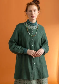 Kankainen taiteilijanpaita ”Asta” pellavaa