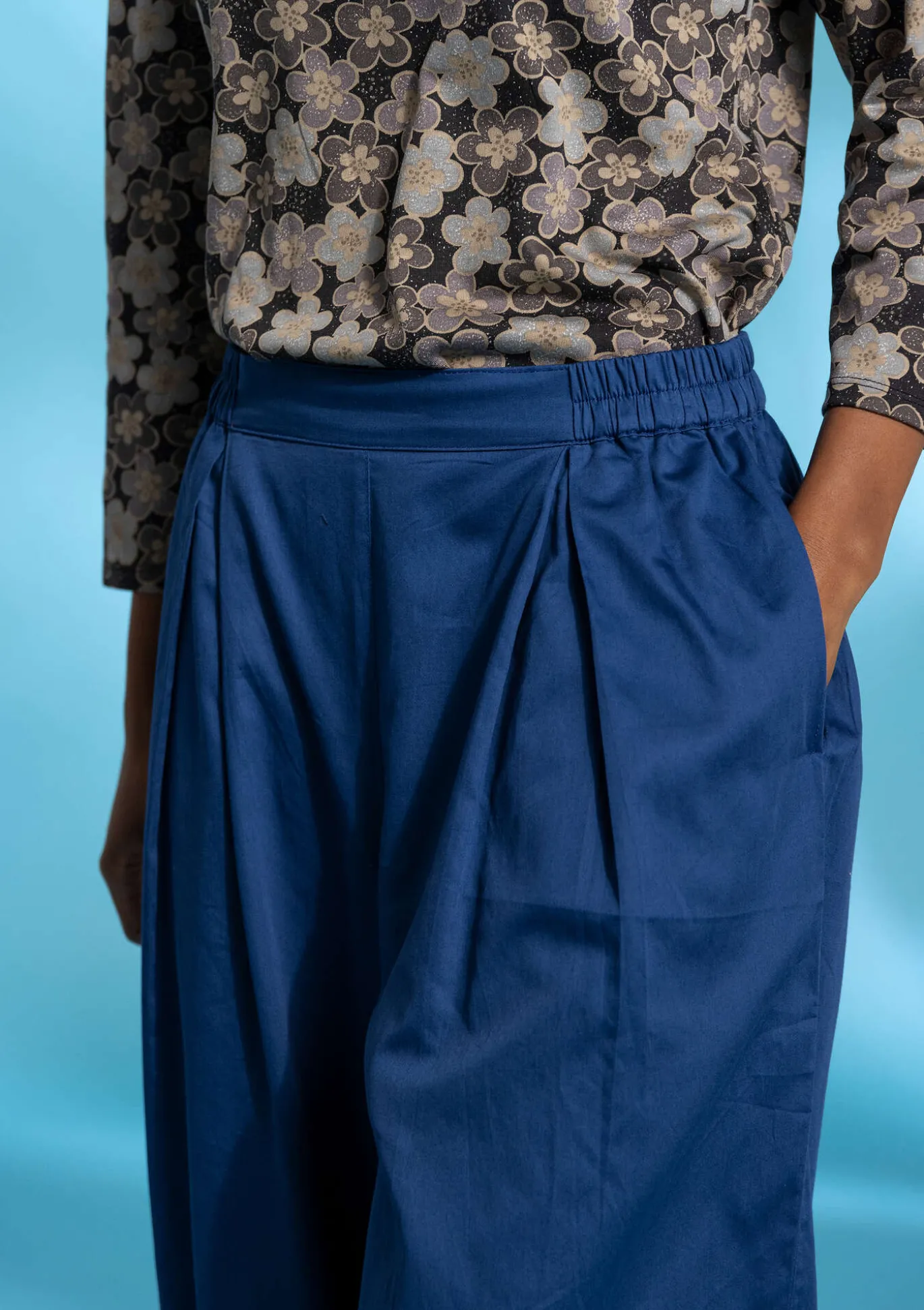 Kankaiset pussihousut ekopuuvillaa