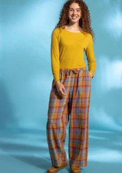 Kankaiset pyjamahousut "Skagen" ekopuuvillaa