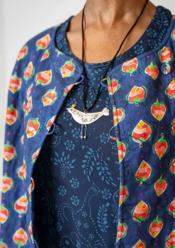 Kaulakoru "Bird" hopeaa