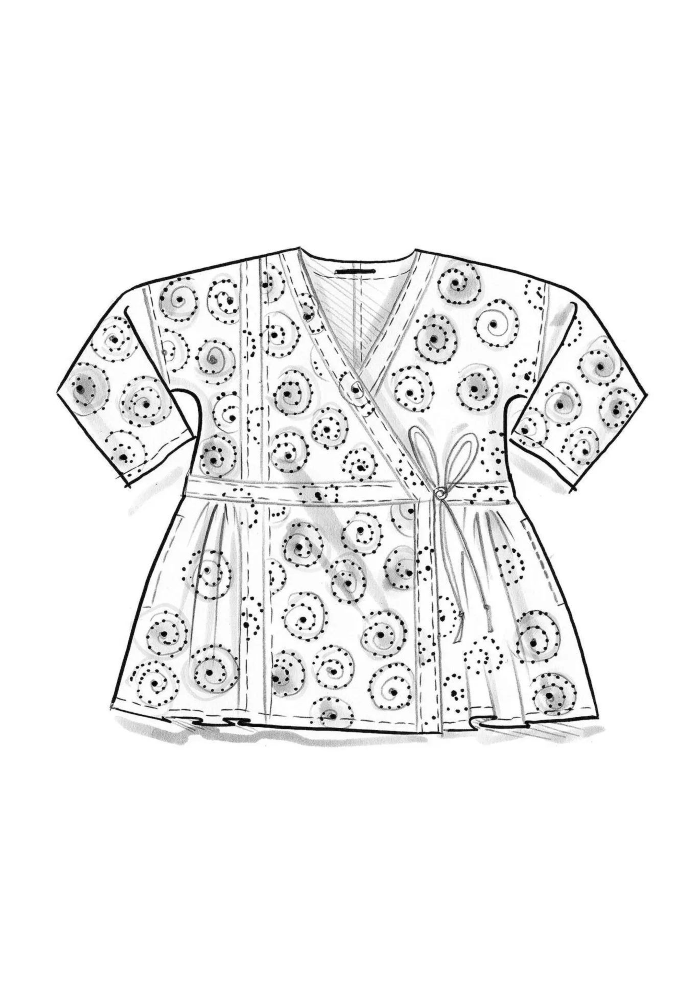 Kietaisupusero "Clay" ekopuuvillaa