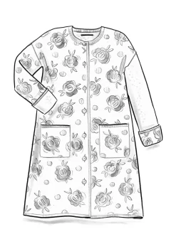 Käännettävä neulottu takki ”Aria” huovutettua villaa