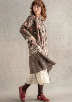 Kudottu sisätakki ”Harda" puuvillaa