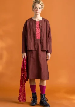 Kudottu twillpaita ekopuuvillaa