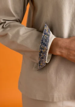 Kudottu twillpaita ekopuuvillaa