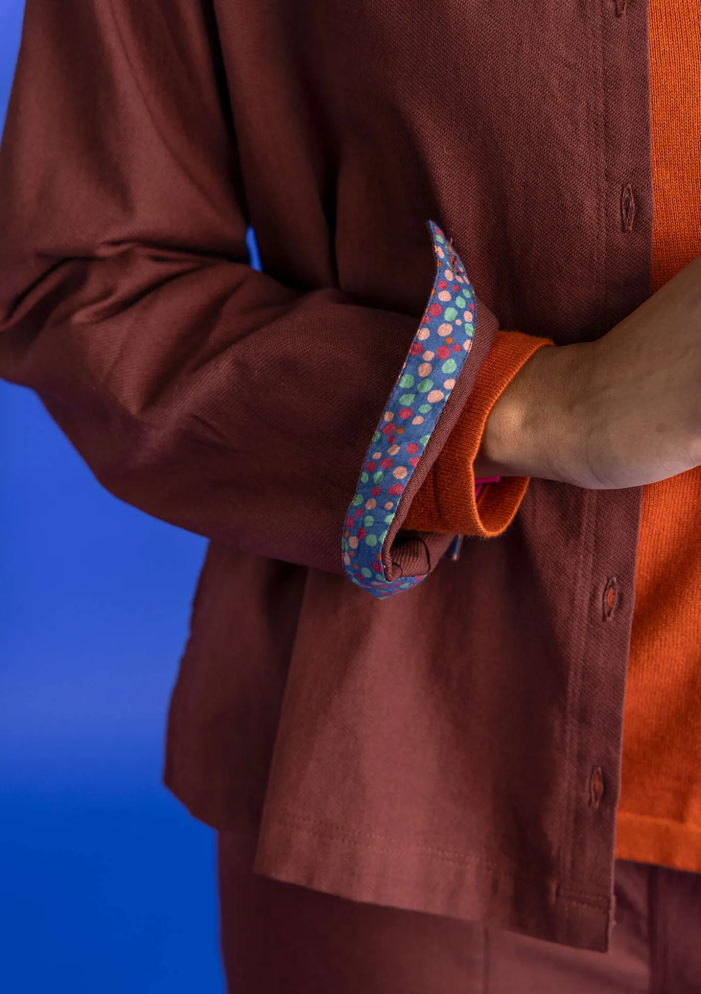 Kudottu twillpaita ekopuuvillaa