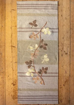 Käytävämatto "Leaves" ekopuuvillaa