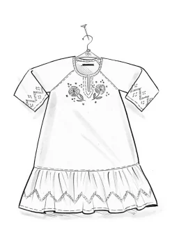 Lasten yöpaita "Twinkle" ekopuuvillaa