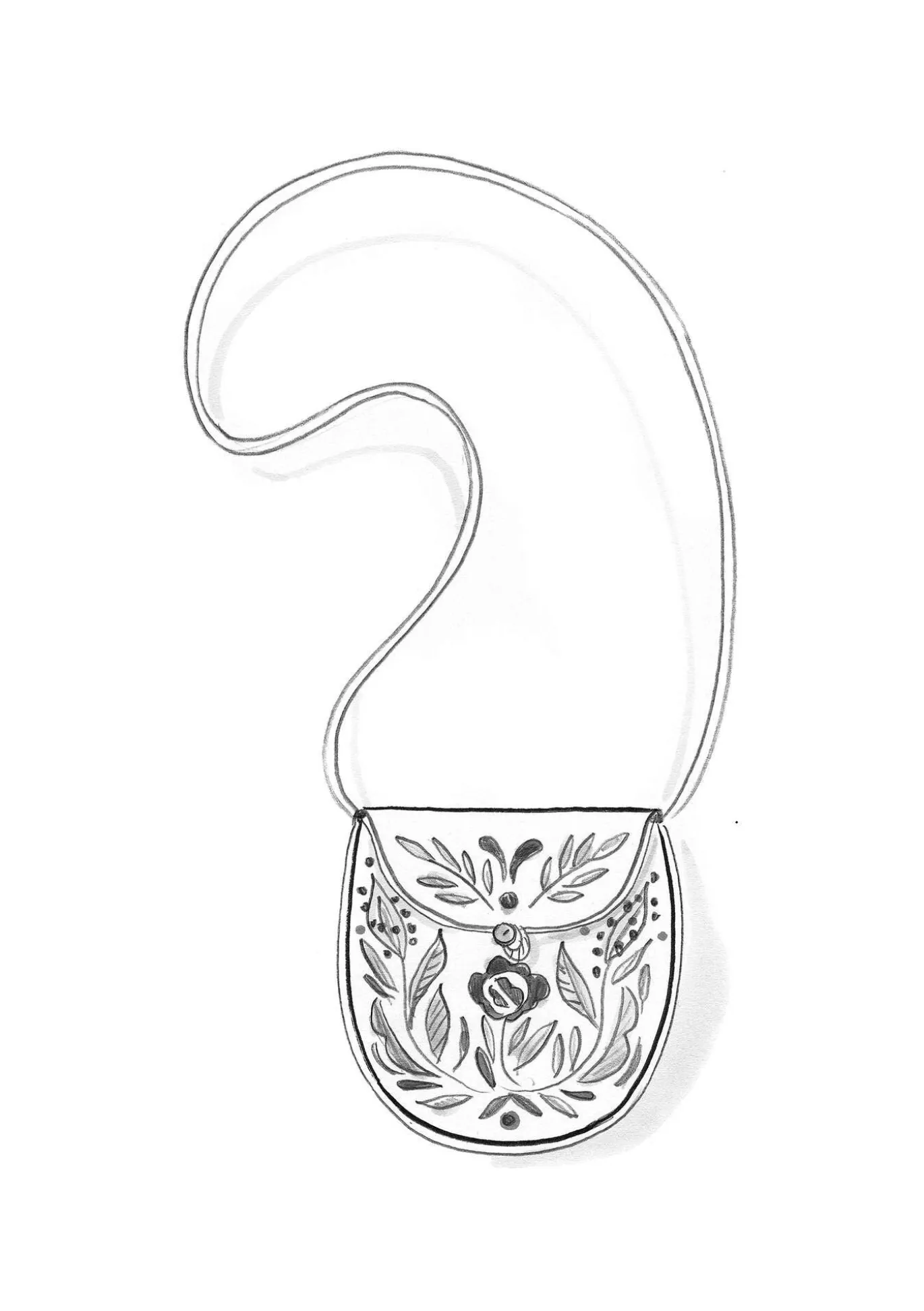 Laukku "Tova" villaa