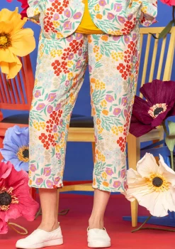 Margit-kangashousut pellavaa ja modaalia