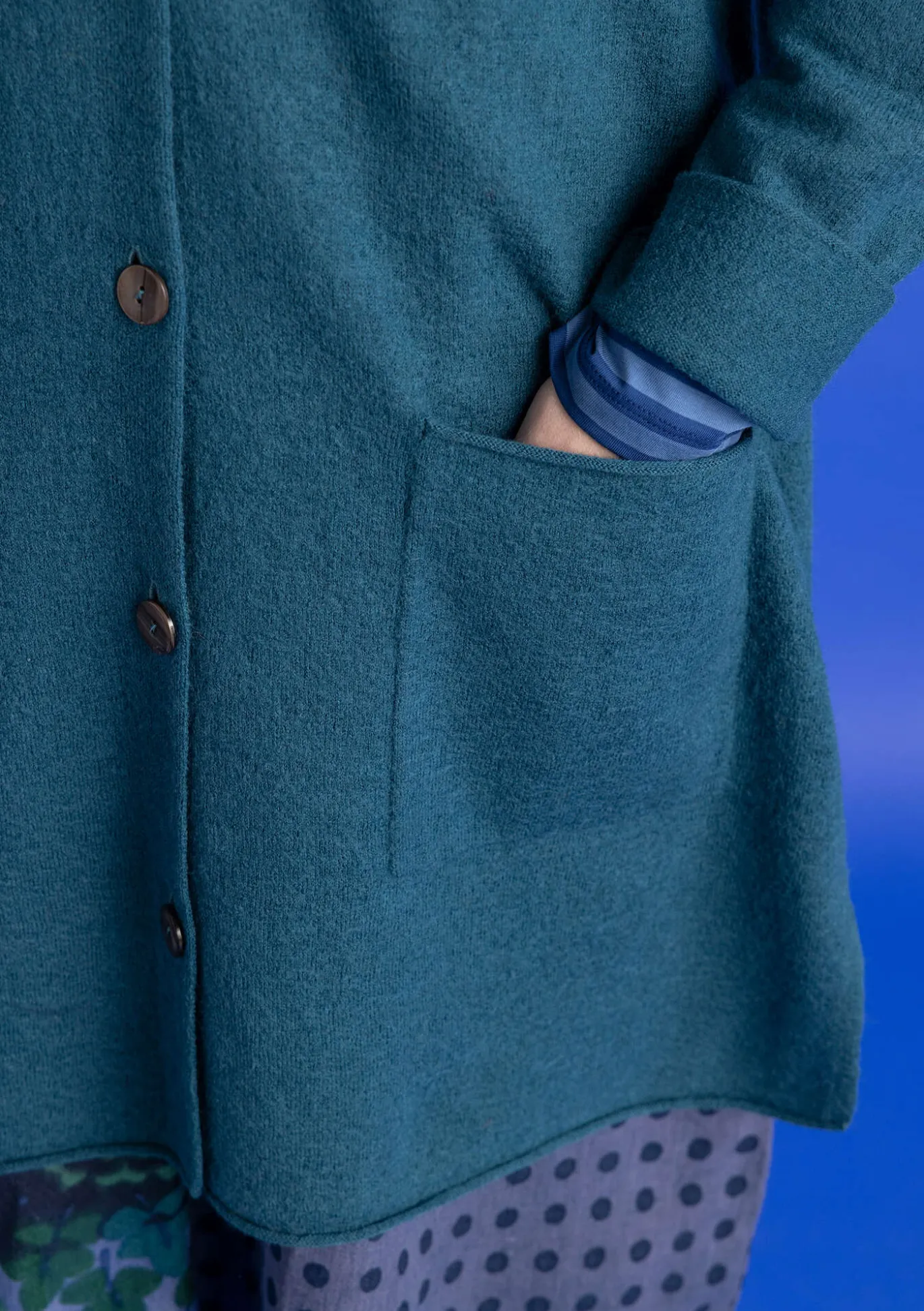 Neulejakku huovutettua ekovillaa