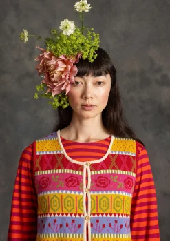 Neuleliivi "Klara" ekologista ja kierrätettyä puuvillaa