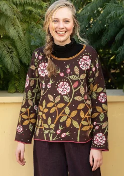 Neulepusero ”NYPONROS” ekologista/kierrätettyä puuvillaa