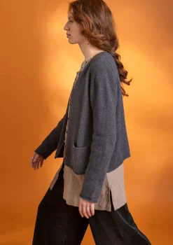 Neuletakki alpakkasekoitetta