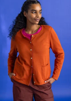 Neuletakki ekologista/kierrätettyä puuvillaa