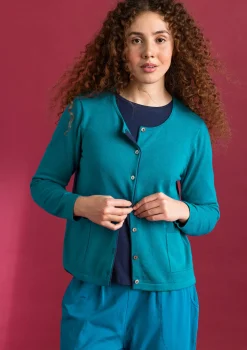 Neuletakki ekologista/kierrätettyä puuvillaa