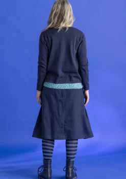 Neuletakki ekologista/kierrätettyä puuvillaa