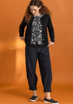 Neuletakki ekologista/kierrätettyä puuvillaa