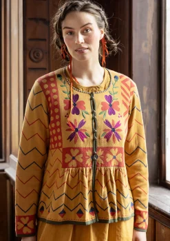 Neuletakki "Maria" ekologista ja kierrätettyä puuvillaa