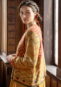 Neuletakki "Maria" ekologista ja kierrätettyä puuvillaa