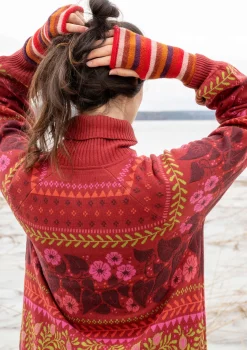 Neuletunika ”Borealis” ekologista ja kierrätettyä puuvillaa / villaa