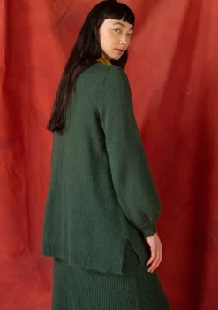 Neuletunika "Vinternatt" alpakkasekoitetta