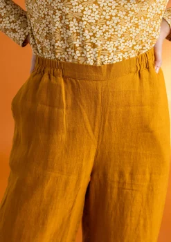 Pellavakankaiset housut ”Asta”