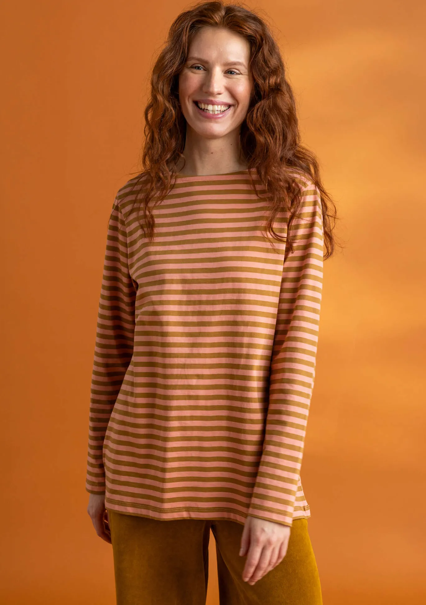 Perusraitapusero ekopuuvillaa