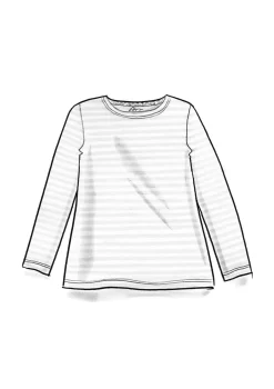 Perusraitapusero ekopuuvillaa