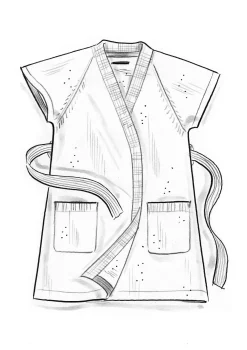 Pitkä neuletakki alpakkasekoitetta