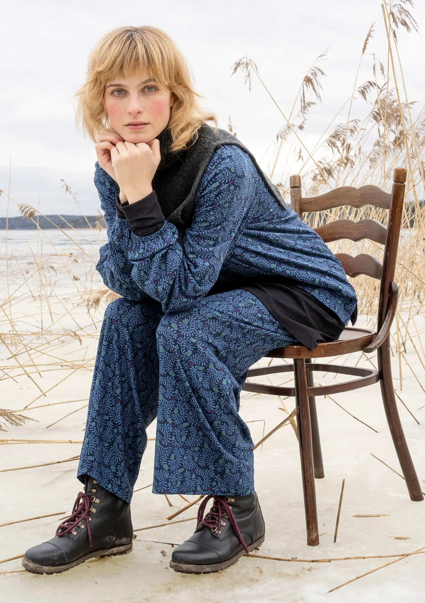 Poolokauluri kierrätettyä villaa