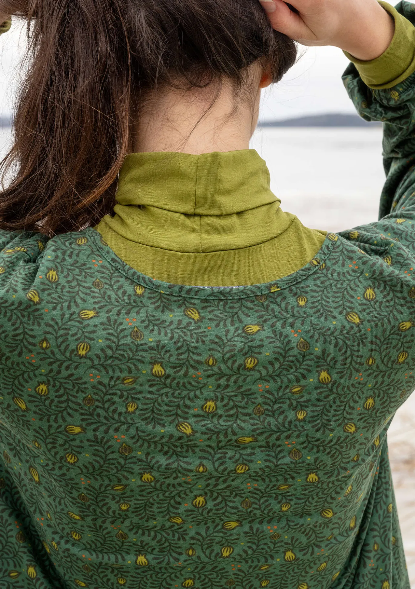 Pusero ”Aurora” ekopuuvillaa/modaalia/elastaania